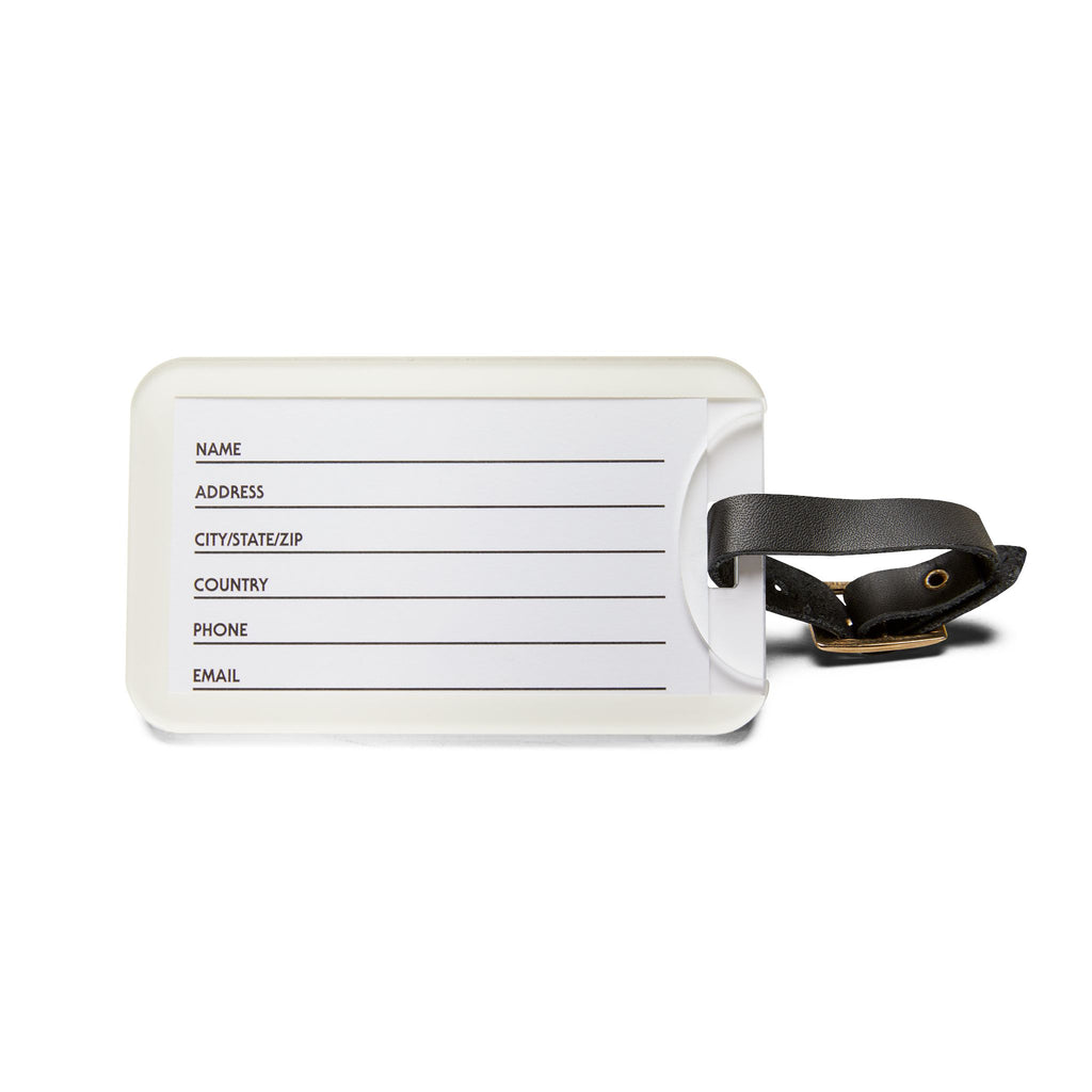 Hill Country School of Prophets Luggage Tag — Vintage Eagle Travel ID