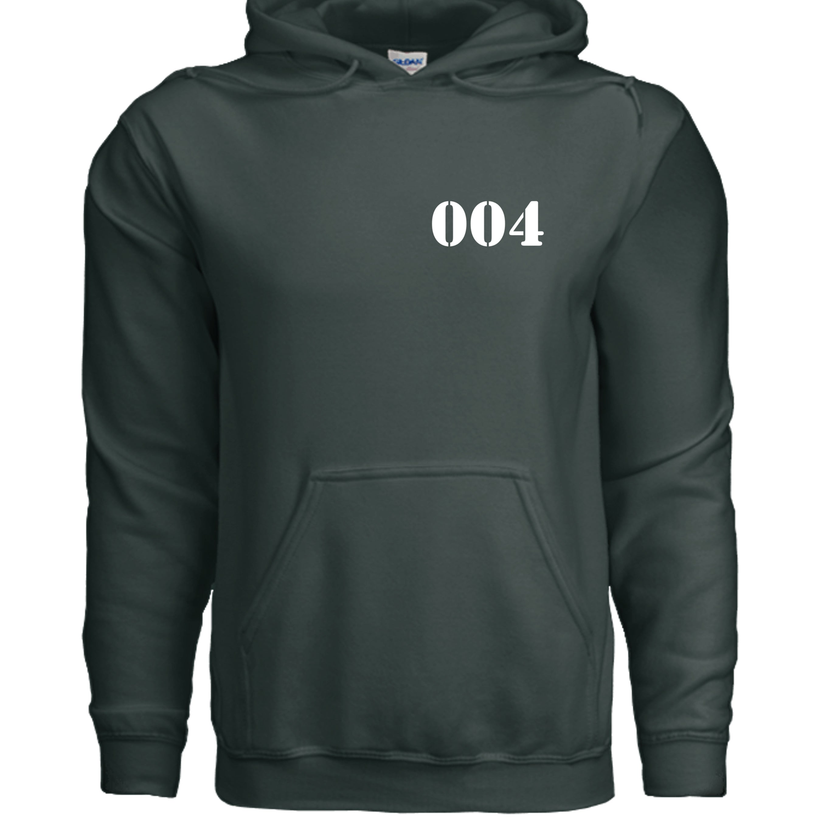 Fan Charcoal Heather - G185 - FRONT