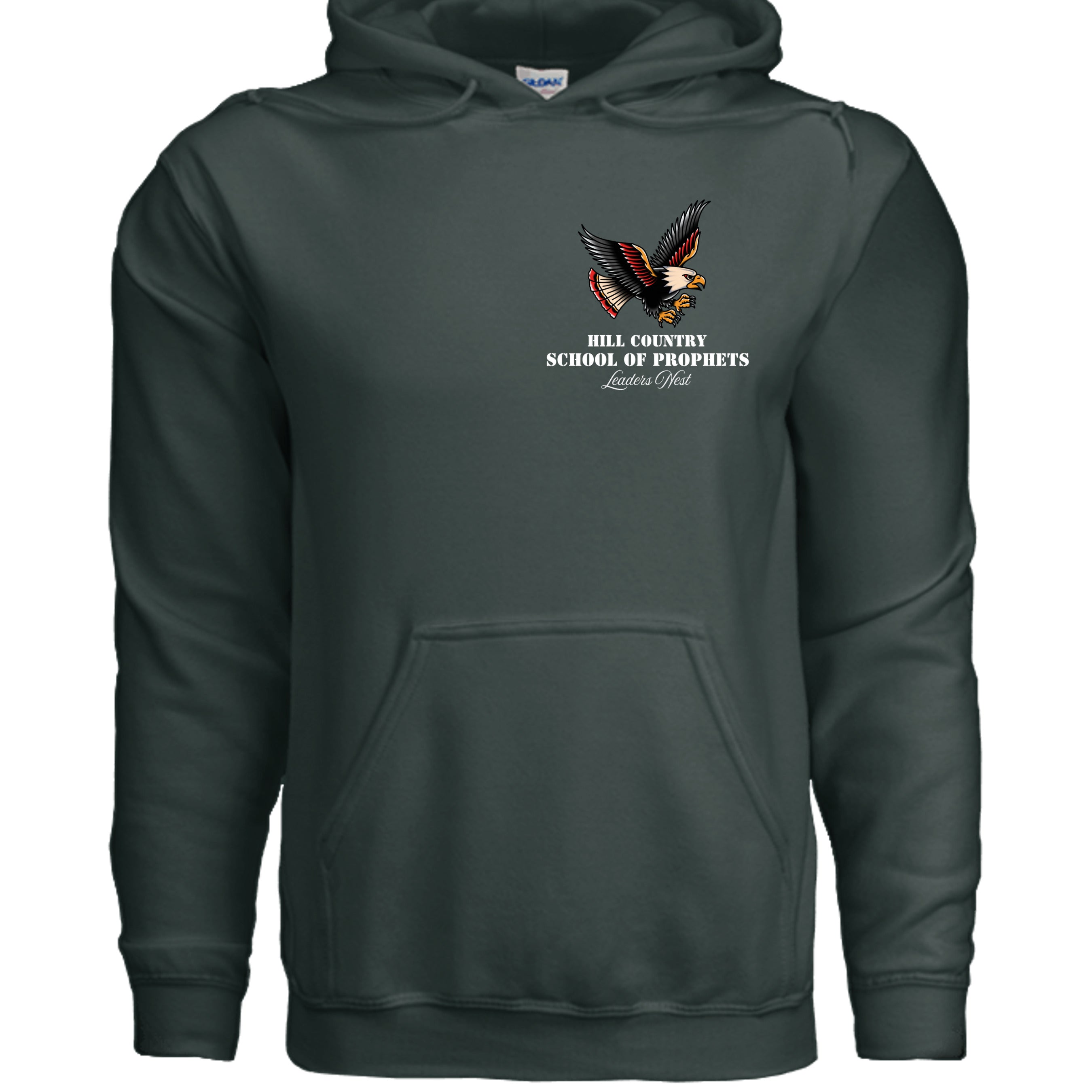 Fan Charcoal Heather - G185 - FRONT