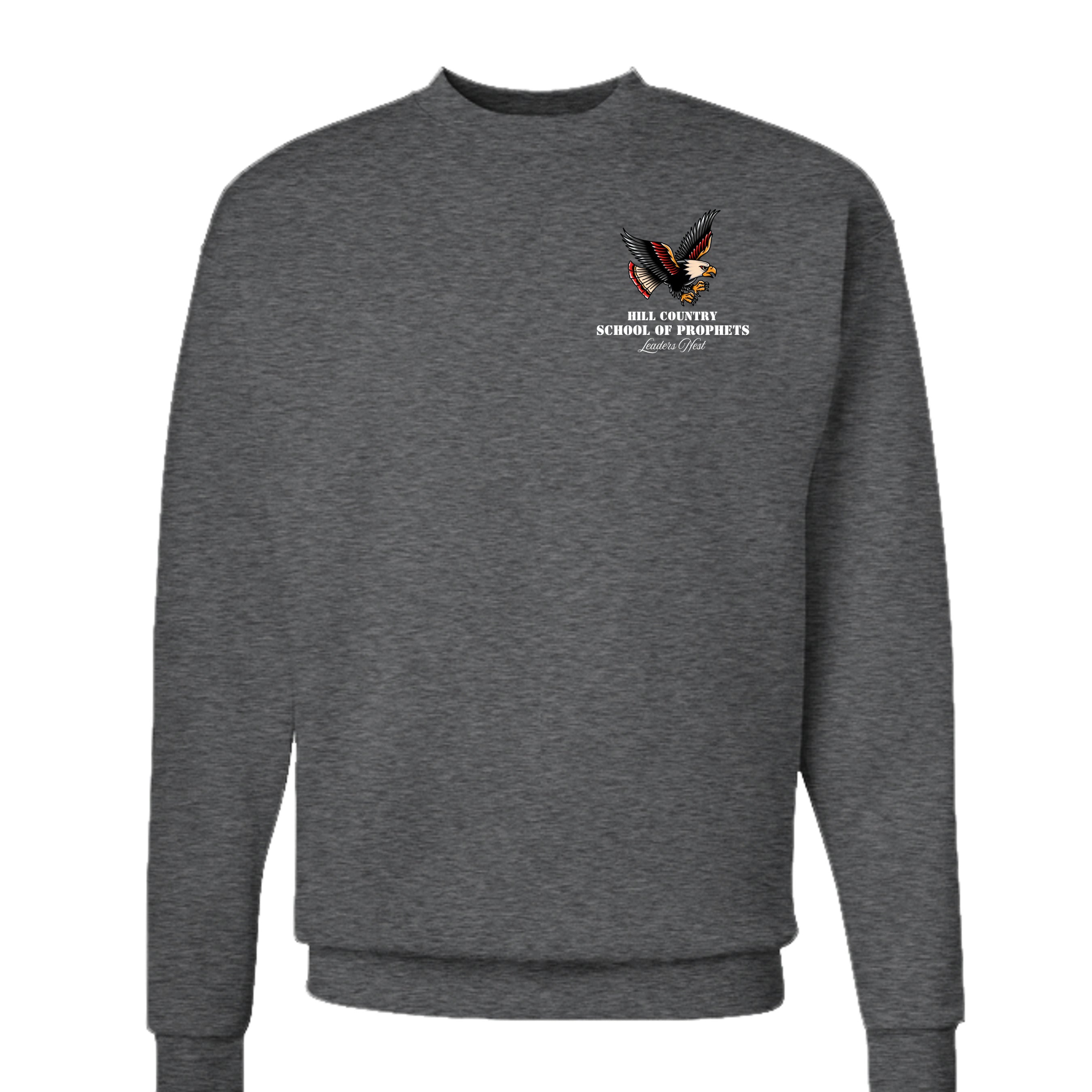 CHARCOAL HEATHER - P1607 - FRONT